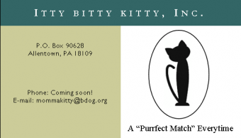 Itty Bitty Kitty Inc Logo